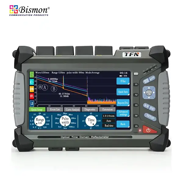 F7 Compact OTDR High-performance OTDR SM 1310/1550nm(38/36dB)